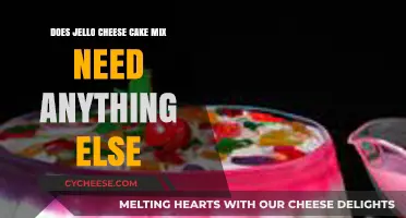 Jello Cheesecake Mix: Additional Ingredients Needed or Ready-to-Use?