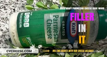 Kraft Parmesan Cheese: Wood Filler or Not?