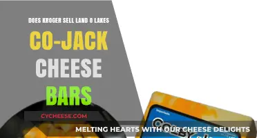 Kroger's Cheese Selection: Land O'Lakes Co-Jack Cheese Bars Availability