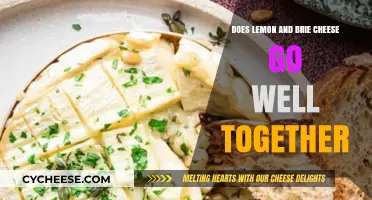 Lemon and Brie: A Perfect Pairing or Culinary Clash?