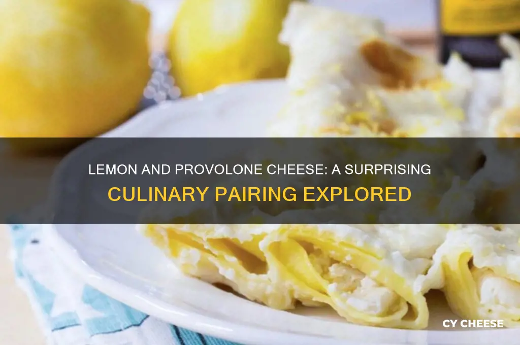 does lemon mixwith provolone cheese
