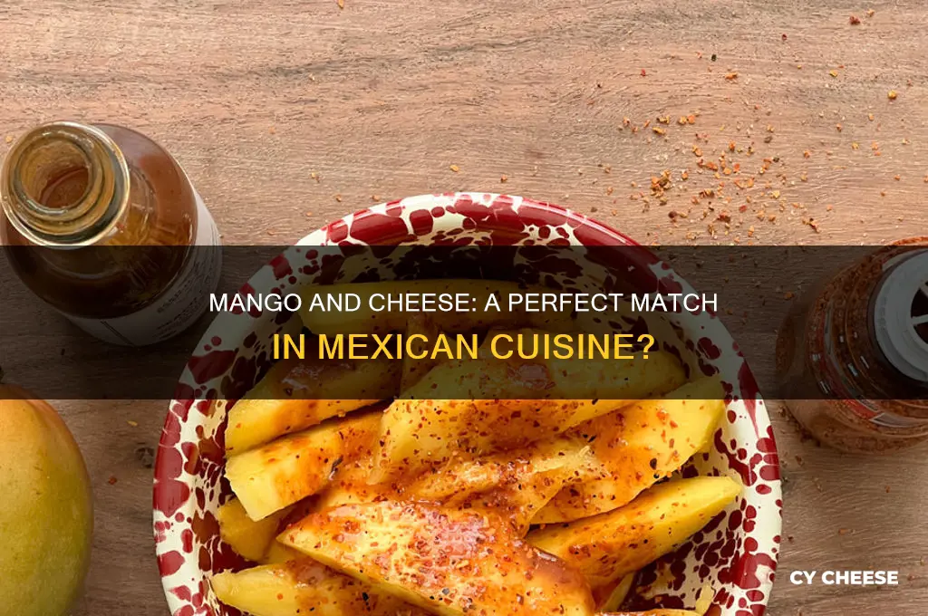 does mango go with cheese in mexican dishes