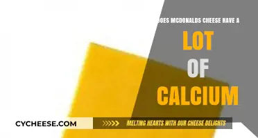 McDonald's Cheese: Calcium Content and Nutritional Value Explained