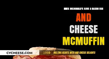 McDonald's Breakfast Menu: Bacon, Egg, and Cheese McMuffin Availability