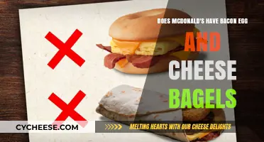 McDonald's Breakfast Menu: Bacon, Egg, and Cheese Bagel Availability