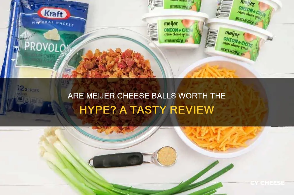 does meijer cheese balls