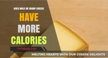 Cheese Conundrum: Mild vs Sharp Calories