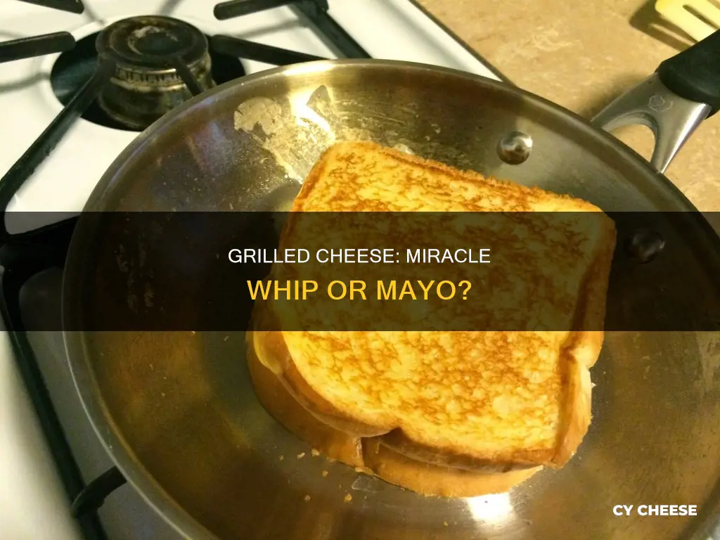 does miracle whip work for grilled cheese