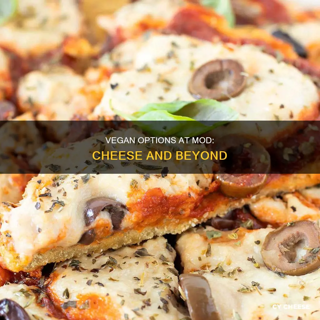 does mod pizza have vegan cheese
