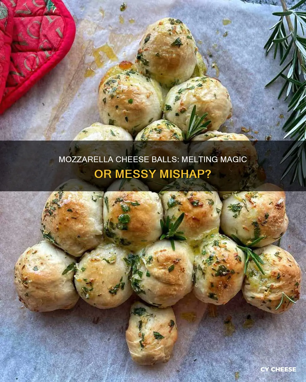 does mozzarella cheese balls melt