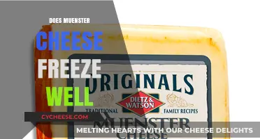 Can Muenster Cheese Be Frozen? Tips for Preserving Its Flavor
