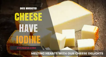 Does Muenster Cheese Contain Iodine? Uncovering the Nutritional Facts