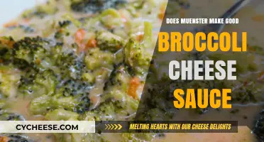 Muenster's Magic: The Ultimate Broccoli Cheese Sauce