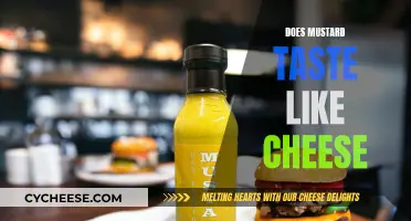 Mustard and Cheese: Similar or Distinct Flavors?
