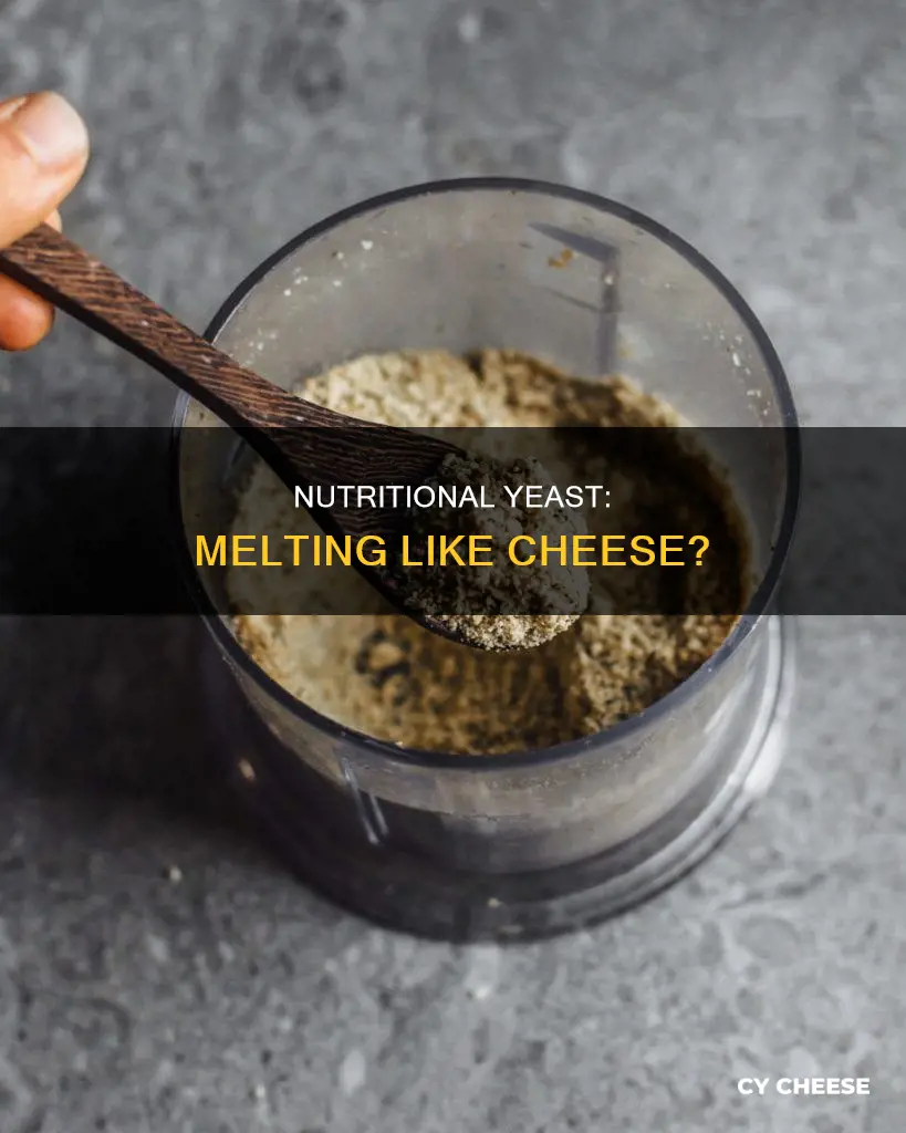 does nutritional yeast melt like cheese
