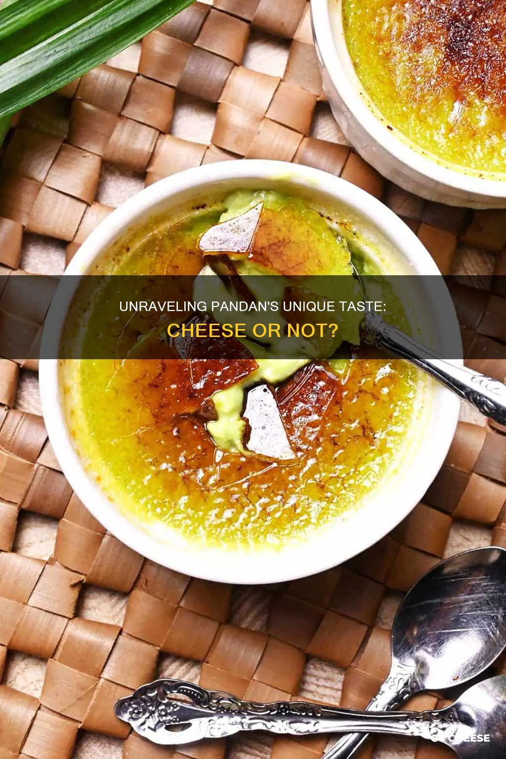 does pandan tast like cheese