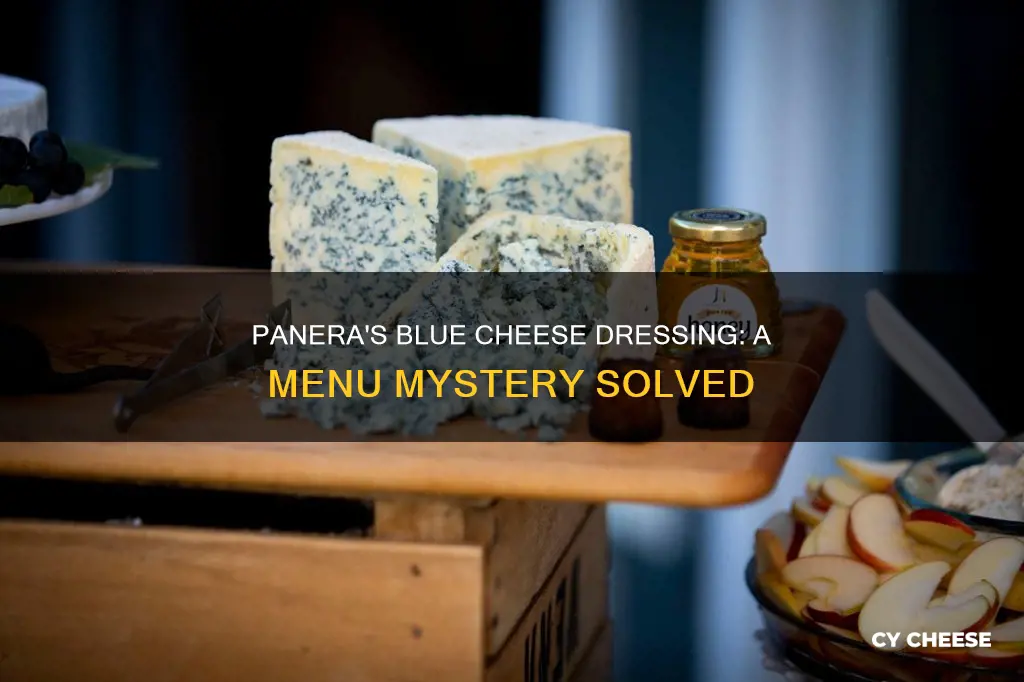 does panera have blue cheese dressing