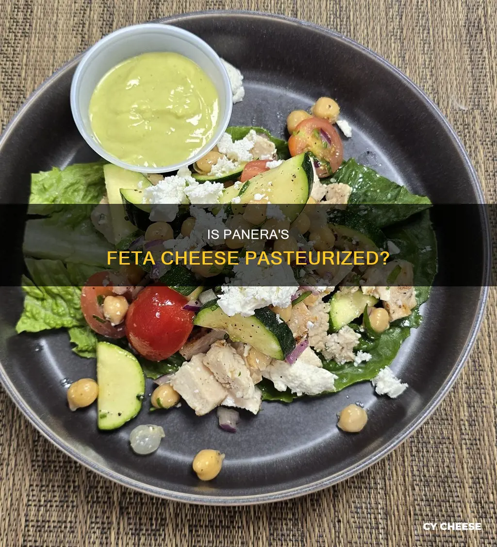 does panera use pasteurized feta cheese