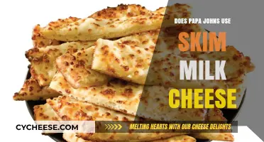 Papa John's Skim Milk Cheese: The Truth Unveiled