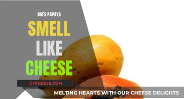 Papaya and Cheese: A Strange Smell Comparison