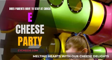 Chuck E Cheese: Parents' Party Presence