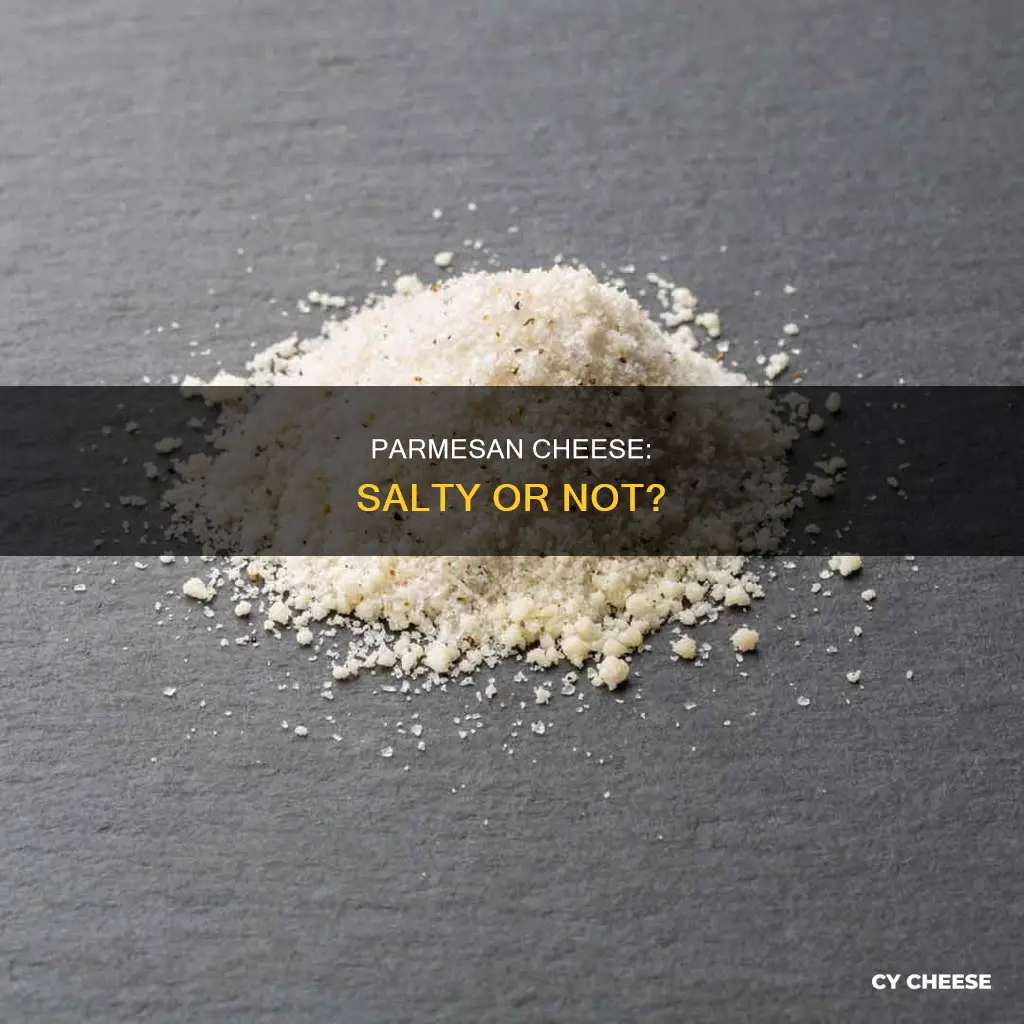 does parmesan cheese contain salt