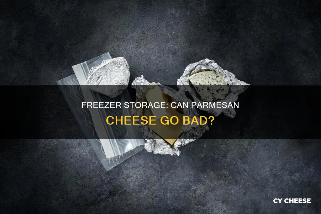 does parmesan cheese go bad in the freezer