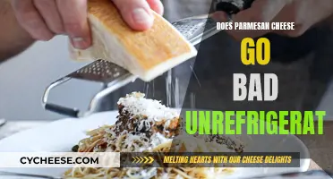 Parmesan Cheese: Unrefrigerated Storage and Shelf Life