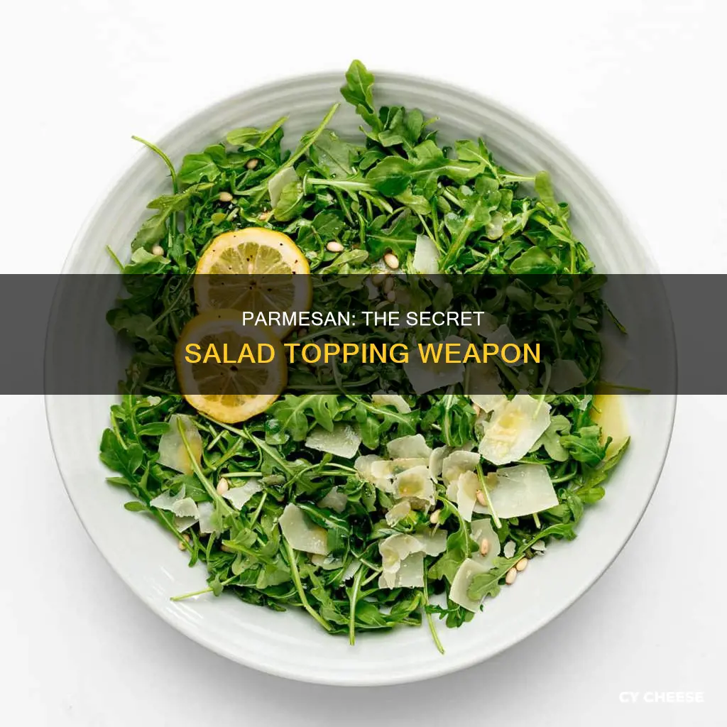 does parmesan cheese go on salad
