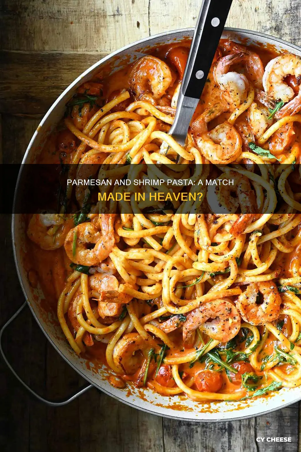 does parmesan cheese go with shrimp pasta