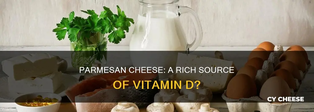 does parmesan cheese have a lot of vitamin d