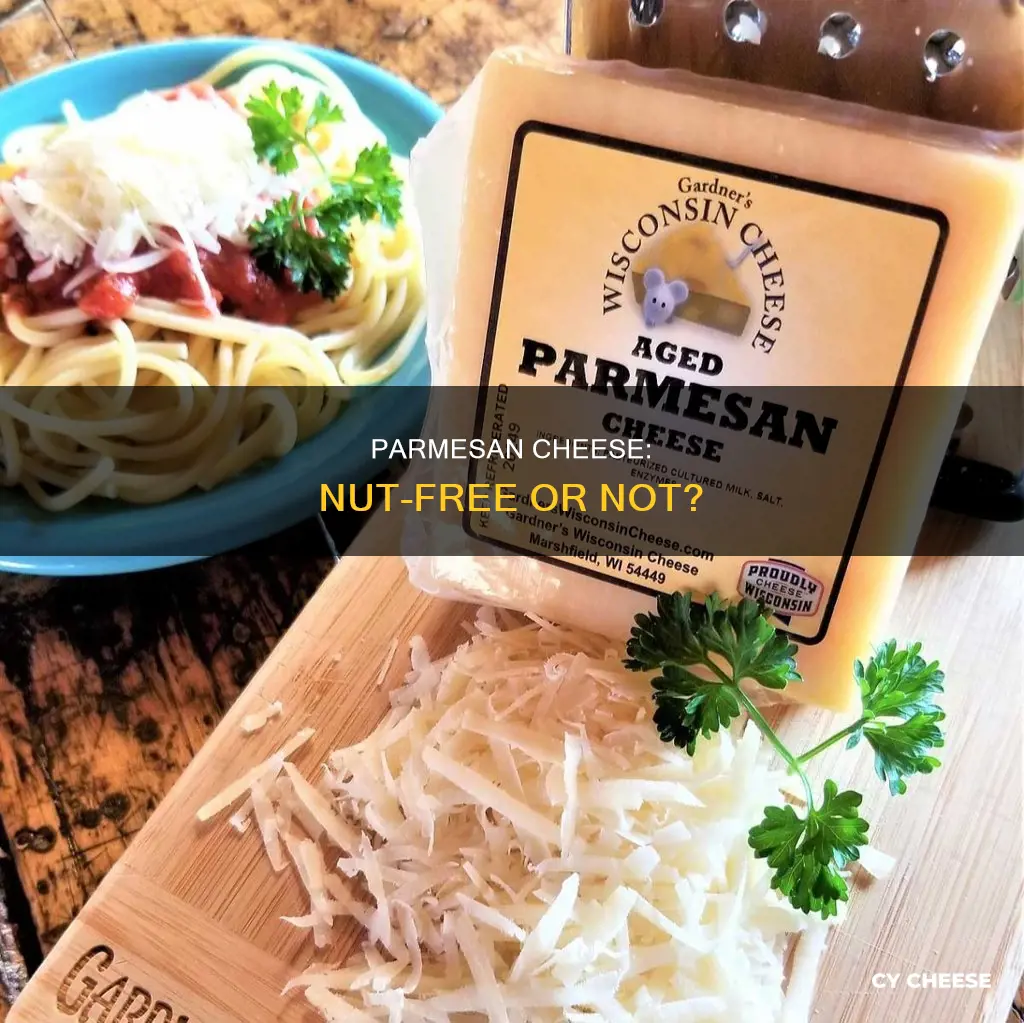 does parmesan cheese have tree nuts