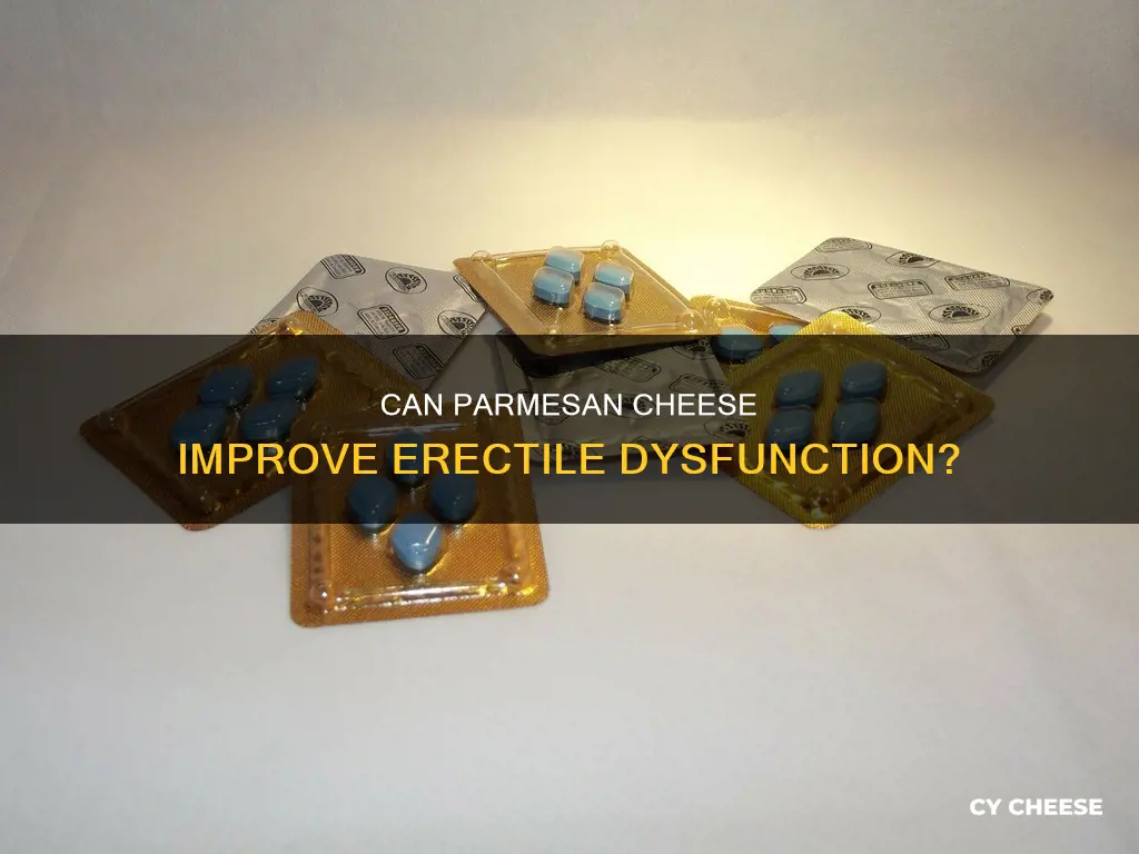 does parmesan cheese help erectile dysfunction