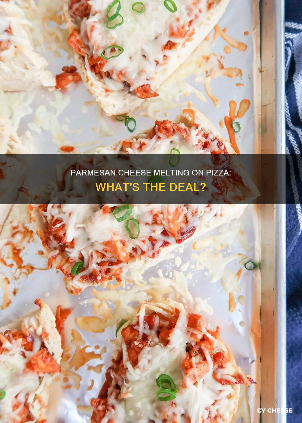 does parmesan cheese melt on pizza