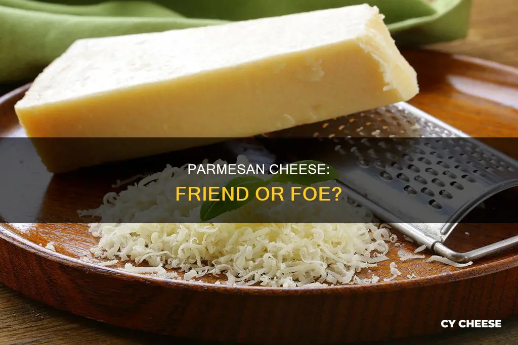 does parmesan cheese set people up
