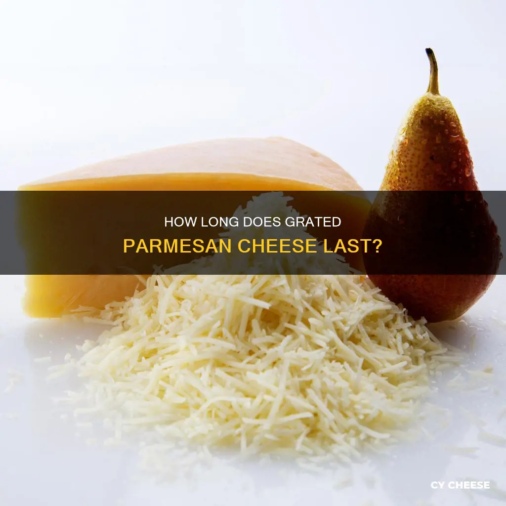 does parmesan graded cheese go bad