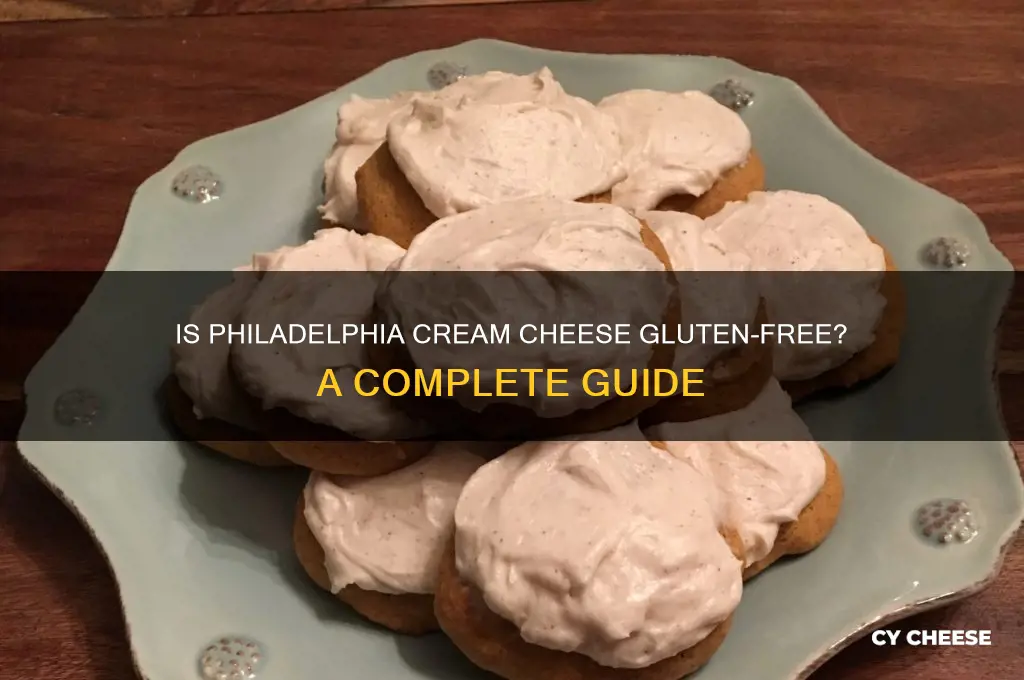 does philadelphia cheese contain gluten