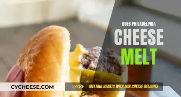 Melted Cheese Dreams: Does Philadelphia Cheese Melt?