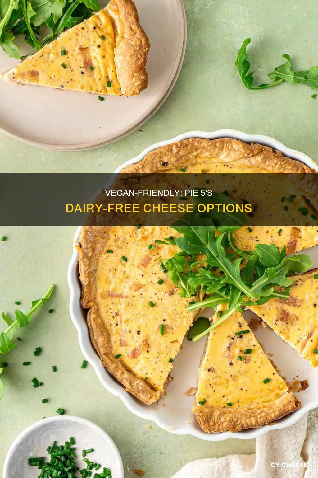 does pie 5 have dairy free cheese