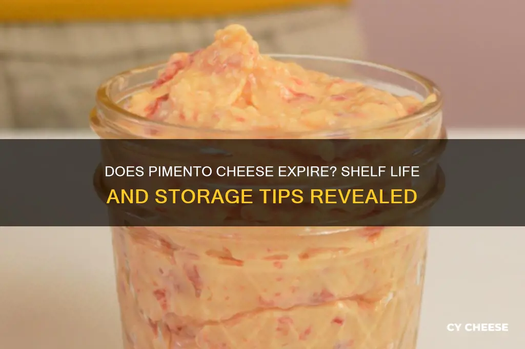 does pimento cheese expire
