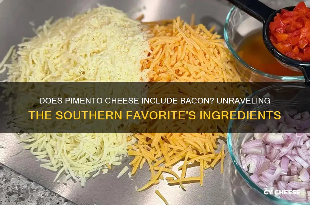 does pimento cheese have bacon