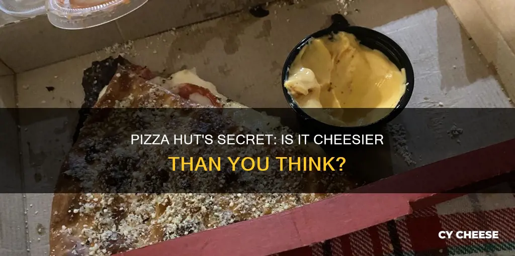 does pizza hut have cheese sauce