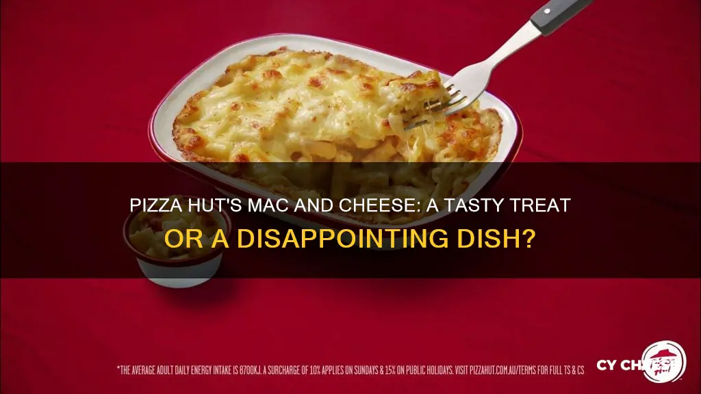 does pizza hut have macaroni and cheese