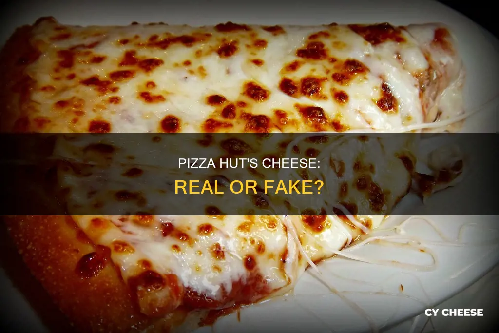 does pizza hut use imitation cheese