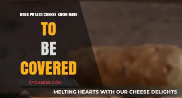 Should Potato Cheese Quiche Be Covered While Baking or Cooling?