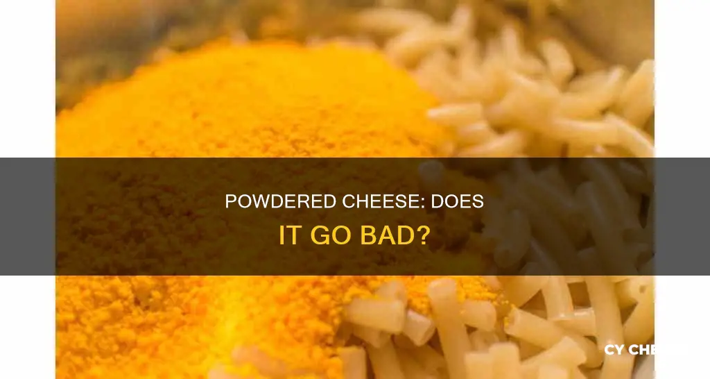 does powder cheese go bad