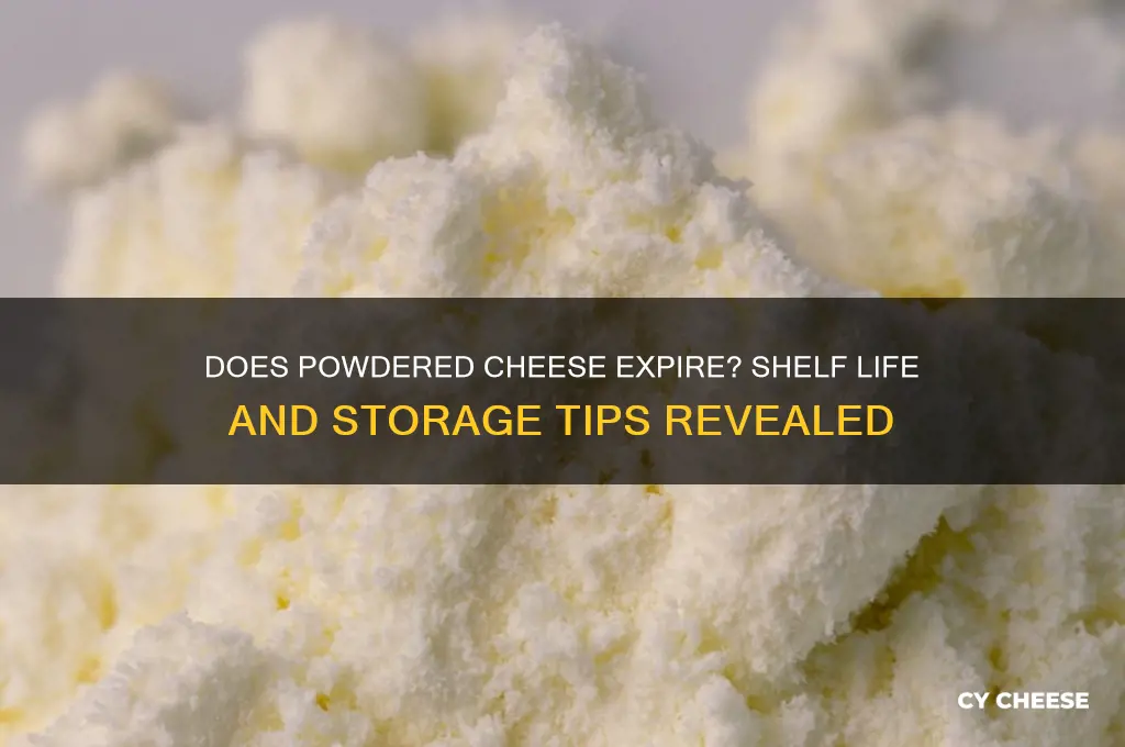 does powdered cheese expire