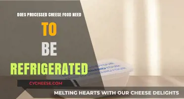 Does Processed Cheese Food Require Refrigeration? Storage Tips Revealed