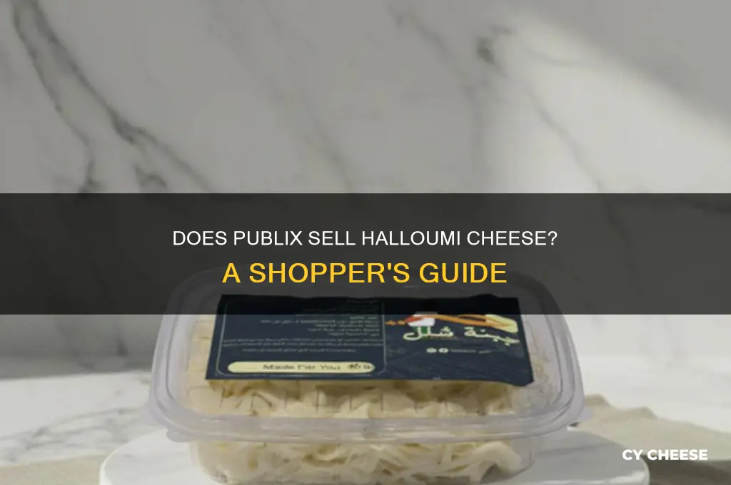 does publix carry halloumi cheese