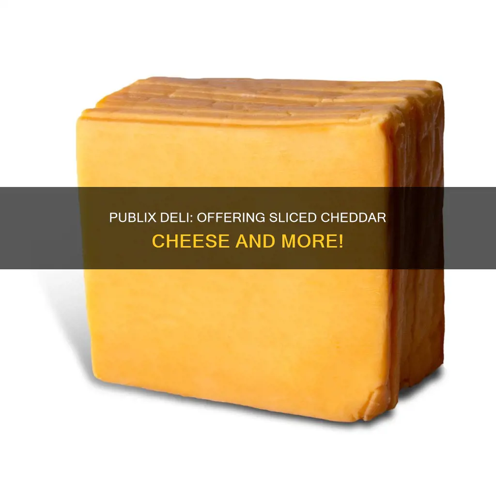 does publix deli have dalya slice cheddar cheese